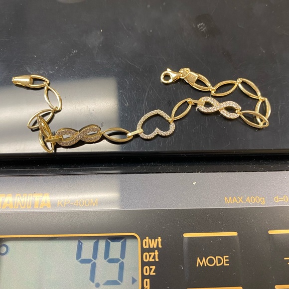 NEW 14K Gold Braclet - Picture 4 of 4